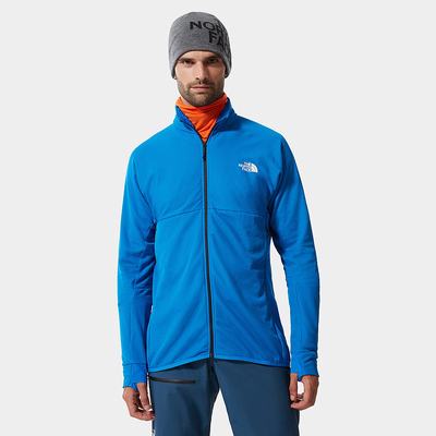 Men's The North Face Summit FUTUREFLEECE™ Sweatshirt Blue | US-82596