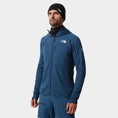 Men's The North Face Summit L2 FUTUREFLEECE™ Sweatshirt Blue Turquoise | US-67354