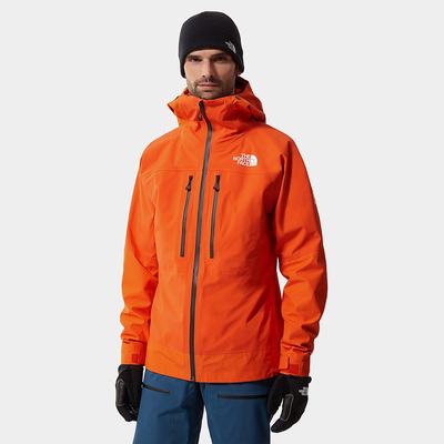 Men's The North Face Summit L5 FUTURELIGHT™ Waterproof Jackets Red Orange | US-75604