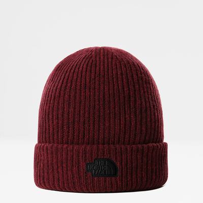 Men's The North Face TNF Citystreet Beanies Dark Red | US-43617