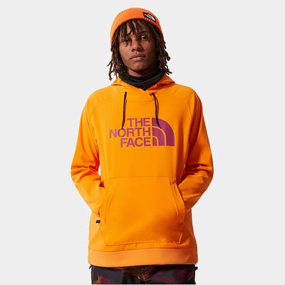 Men's The North Face Tekno Logo Fleeces Orange | US-35128