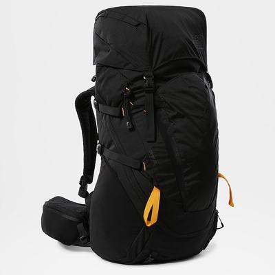 Men's The North Face Terra 55-Litre Hiking Backpacks Black | US-74683