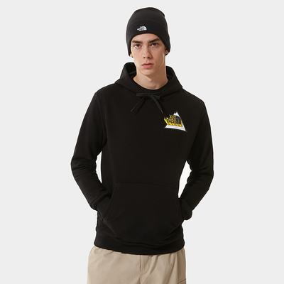 Men's The North Face Threeyama Hoodie Black | US-43562