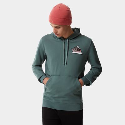 Men's The North Face Threeyama Hoodie Green | US-47315