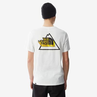 Men's The North Face Threeyama T Shirts White | US-09142