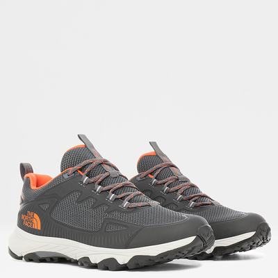 Men's The North Face Ultra Fastpack IV FUTURELIGHT™ Hiking Shoes Grey / Orange | US-75094