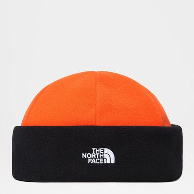 Men's The North Face Unisex Denali Beanies Red Orange | US-42516