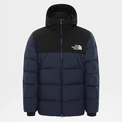 Men's The North Face Urban Down Jackets Navy / Black | US-84392