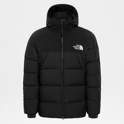 Men's The North Face Urban Jacket Parkas Black White | US-39624