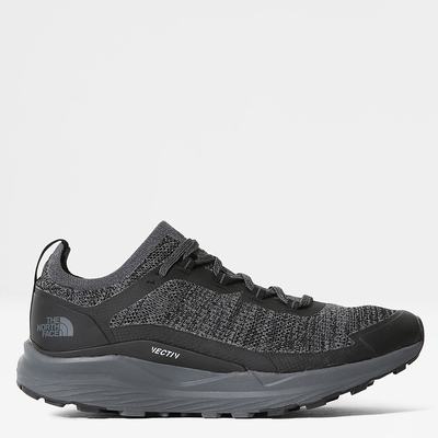 Men's The North Face VECTIV ESCAPE Hiking Shoes Black Grey | US-53609