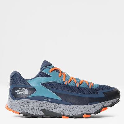 Men's The North Face VECTIV TARAVAL Walking Shoes Blue | US-56029