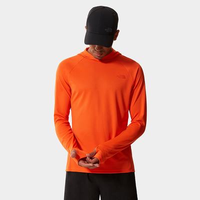 Men's The North Face Wander Hoodie Orange | US-53178