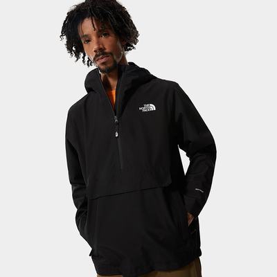 Men's The North Face Waterproof Fanorak Lightweight Jackets Black | US-59617