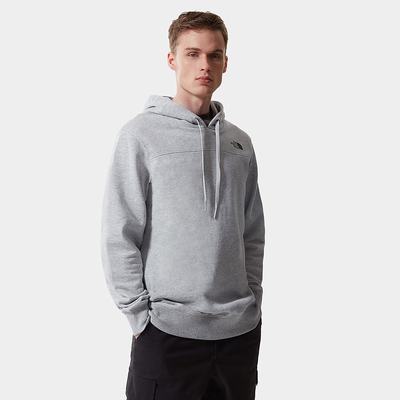 Men's The North Face Zumu Fleece Hoodie Light Grey | US-52634