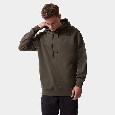 Men's The North Face Zumu Fleece Hoodie Green | US-87620