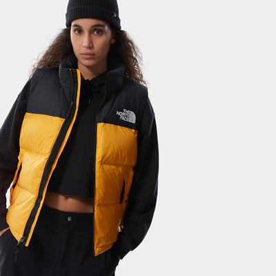 Women's The North Face 1996 Retro Nuptse Down Jackets Gold | US-85029