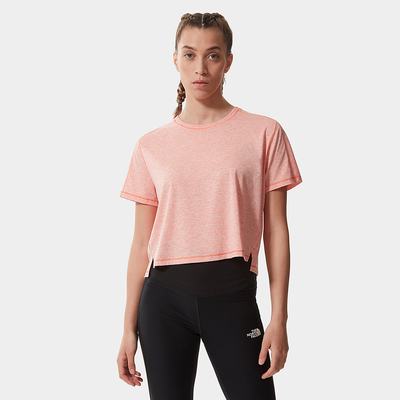 Women's The North Face Active Trail Dawn Dream T Shirts Orange | US-37826