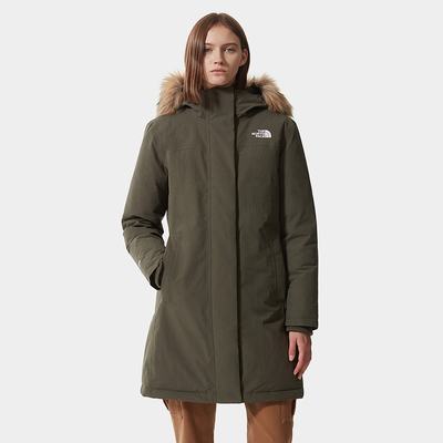 Women's The North Face Arctic Down Jackets Green | US-82497