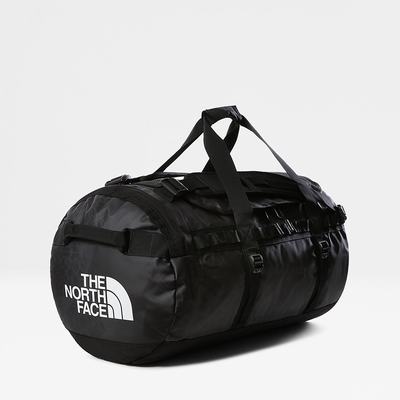 Women's The North Face BASE CAMP DUFFEL - MEDIUM Duffel Bag Black | US-70914