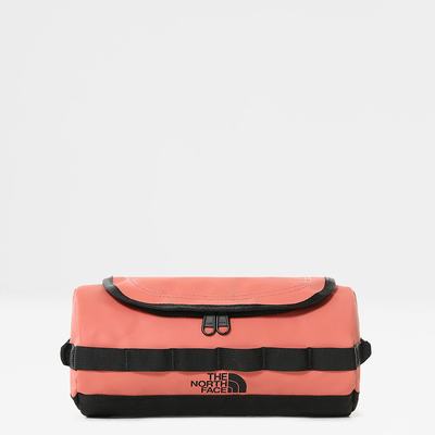 Women's The North Face BASE CAMP TRAVEL WASHBAG SMALL Bags Rose Black | US-84736