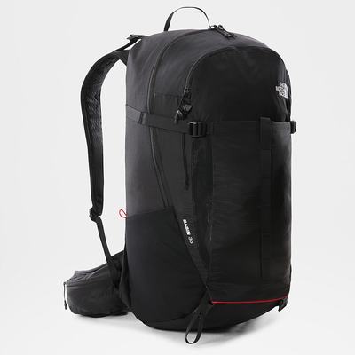 Women's The North Face BASIN 36L Backpacks Black | US-48915