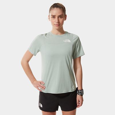 Women's The North Face BETTER THAN NAKED T Shirts Green | US-34961