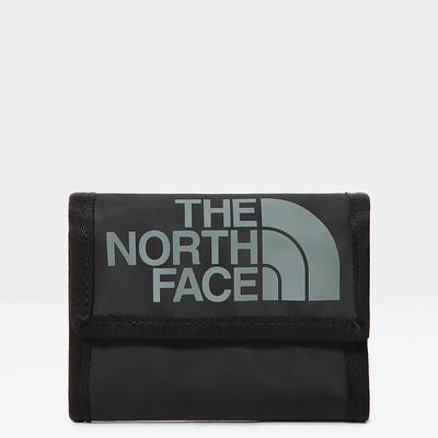 Women's The North Face Base Camp Wallet Black | US-39026