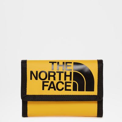 Women's The North Face Base Camp Wallet Yellow / Black | US-41875