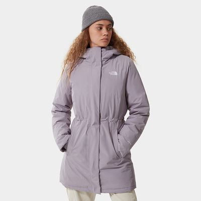 Women's The North Face Brooklyn Down Jackets Grey | US-10645