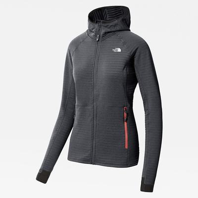 Women's The North Face CIRCADIAN FLEECE Sweatshirt Grey | US-45398