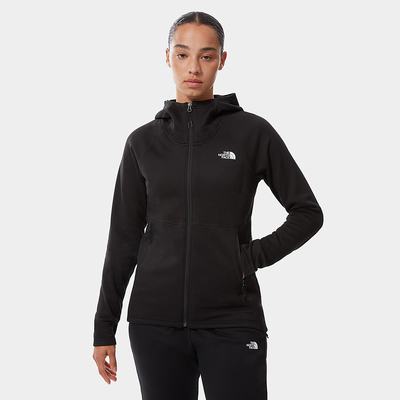 Women's The North Face Canyonlands Hooded Sweatshirt Black | US-43176