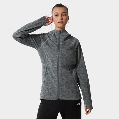 Women's The North Face Canyonlands Hooded Fleeces Grey | US-52817