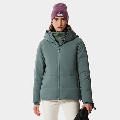 Women's The North Face Cirque Down Jackets Green | US-58924