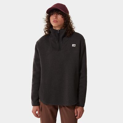 Women's The North Face Crescent Fleeces Black | US-96123