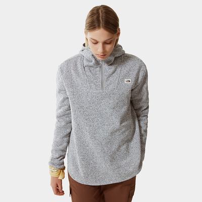 Women's The North Face Crescent Hoodie Light Grey | US-10285