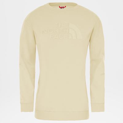 Women's The North Face Crew Neck Pullover Sweatshirt Yellow | US-59241