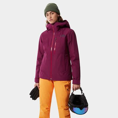 Women's The North Face Descendit Lightweight Jackets Purple | US-95071