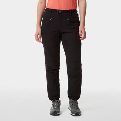 Women's The North Face Exploration Insulated Pants Black | US-23581