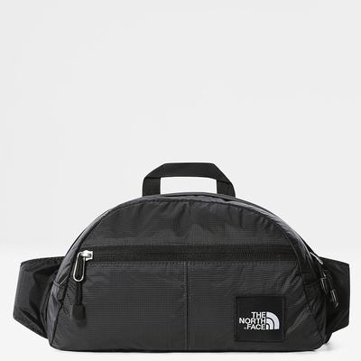 Women's The North Face Flyweight Bum Bag Grey Black | US-45129