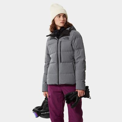 Women's The North Face Heavenly Down Jackets Grey | US-31592