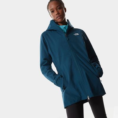 Women's The North Face Hikesteller Parka Shell Lightweight Jackets Blue | US-12346