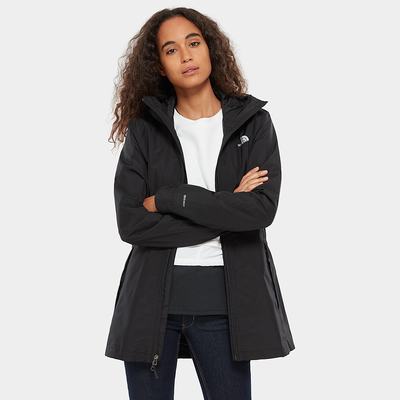 Women's The North Face Hikesteller Parka Shell Waterproof Jackets Black | US-38267