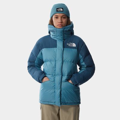 Women's The North Face Himalayan Down Jackets Blue | US-04876