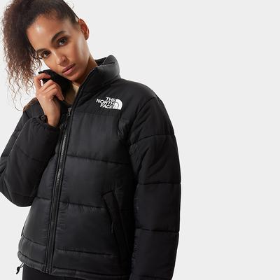 Women's The North Face Himalayan Insulated Jackets Black | US-36478