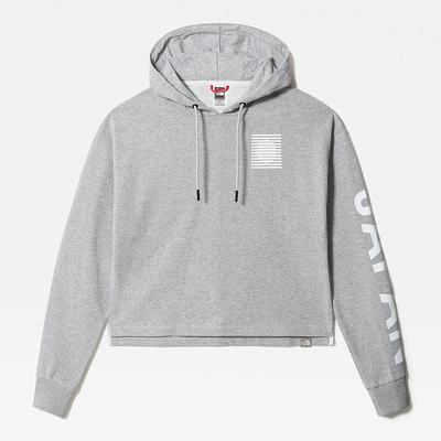 Women's The North Face INTERNATIONAL COLLECTION Hoodie Light Grey | US-41783