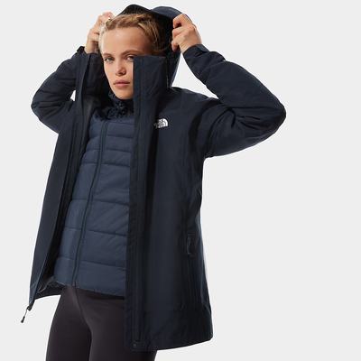 Women's The North Face Inlux Triclimate 3-in-1 Jackets Navy Light Navy | US-20564