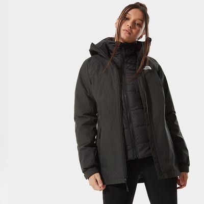 Women's The North Face Inlux Triclimate Waterproof Jackets Black | US-48607