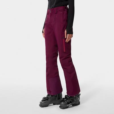 Women's The North Face Lenado Pants Purple | US-52839