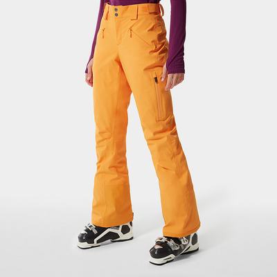 Women's The North Face Lenado Pants Yellow | US-70259