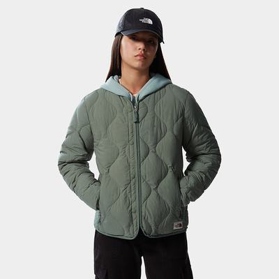 Women's The North Face M66 Down Jackets Green | US-96058